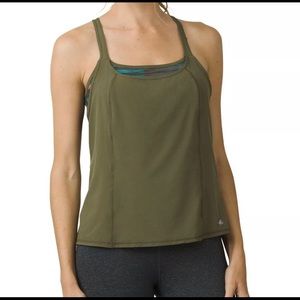 New prAna Womens Racerback Tank Top Small Medium